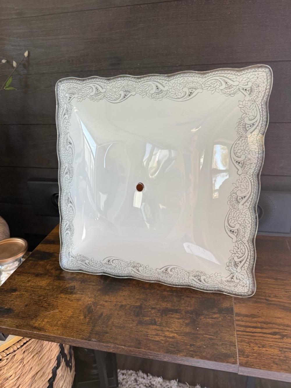 Antique light cover